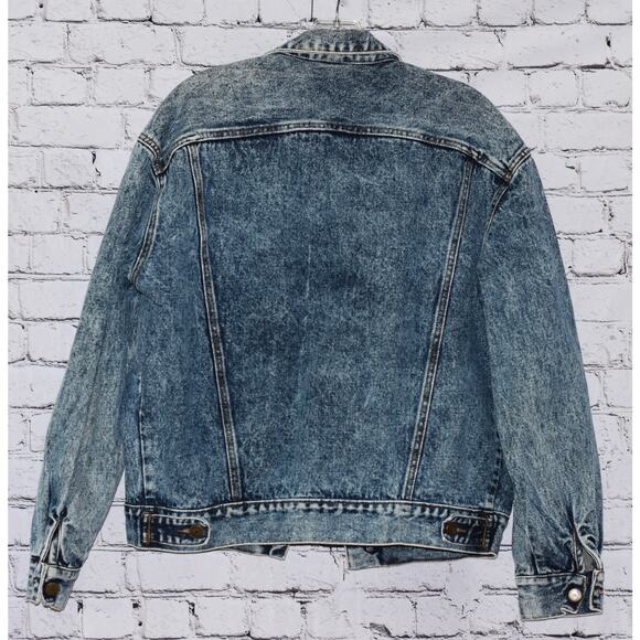 RARE Guess by Georges Marciano for Jeans Acid Wash Denim Jacket Made in the USA - Picture 3 of 9